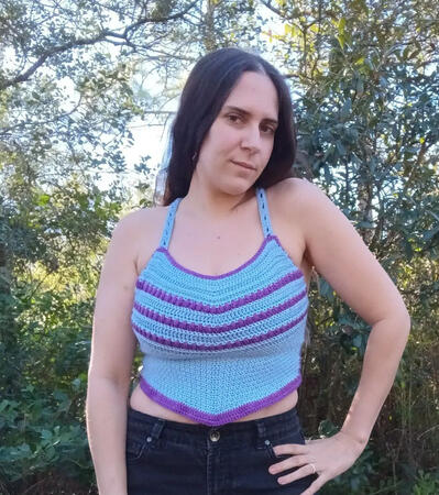 Aviva Corset Top Crochet Corset Crochet Pattern