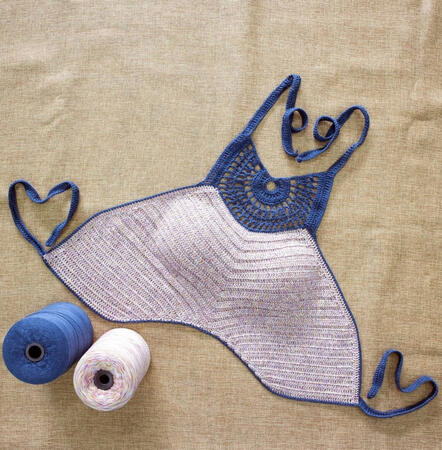 Amari Halter Top Crochet Pattern